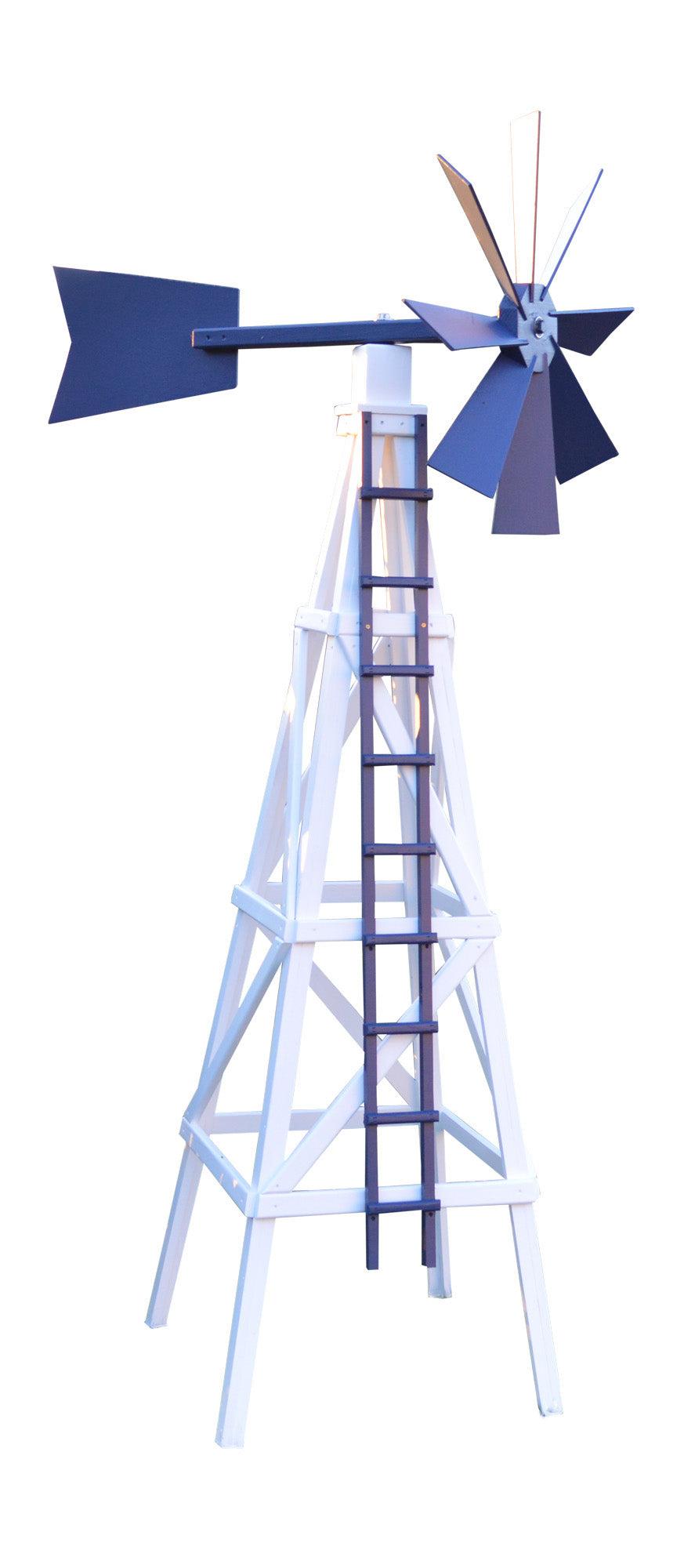 A&L Furniture Pressure Treated Farm Style Windmill - LEAD TIME TO SHIP 10 BUSINESS DAYS