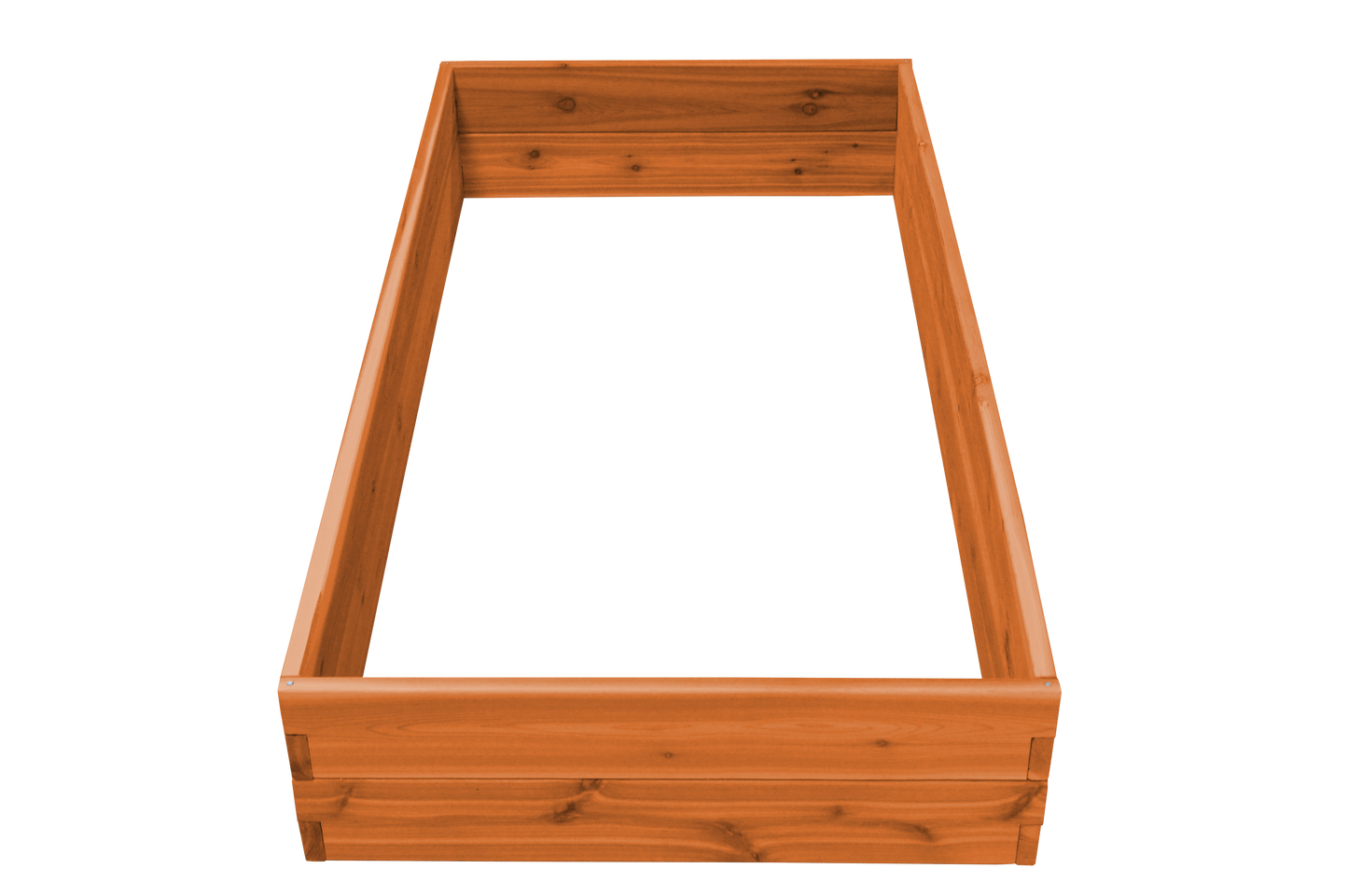 Regallion Outdoor Western Red Cedar Double Layer Raised Garden Bed - LEAD TIME TO SHIP 15 BUSINESS DAYS OR LESS