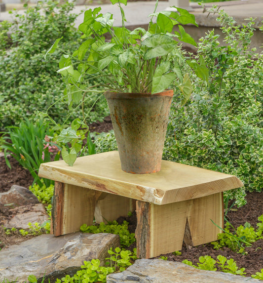 A&L Furniture Blue Mountain Collection 2' Briar Patch Flower Pot Bench - LEAD TIME TO SHIP 3 WEEKS