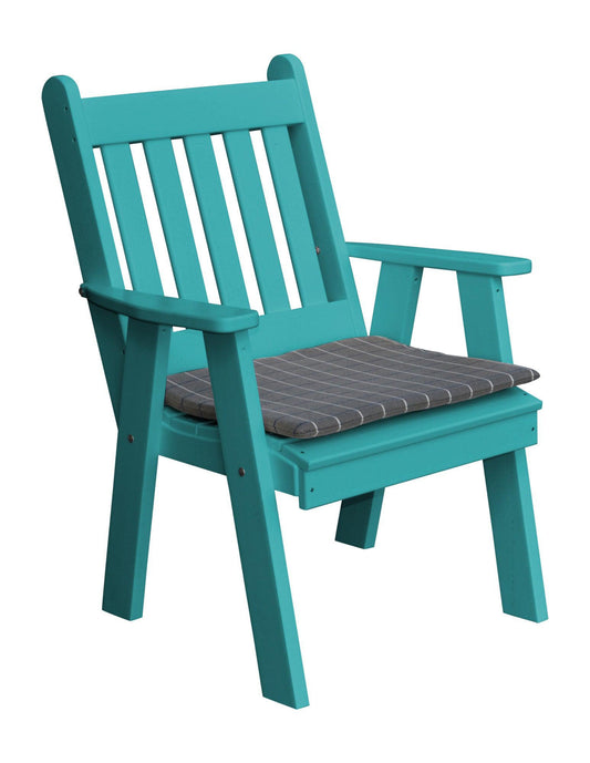 Bryton Park Poly Furniture Recycled Plastic Traditional English Deck Chair - LEAD TIME TO SHIP 10 BUSINESS DAYS