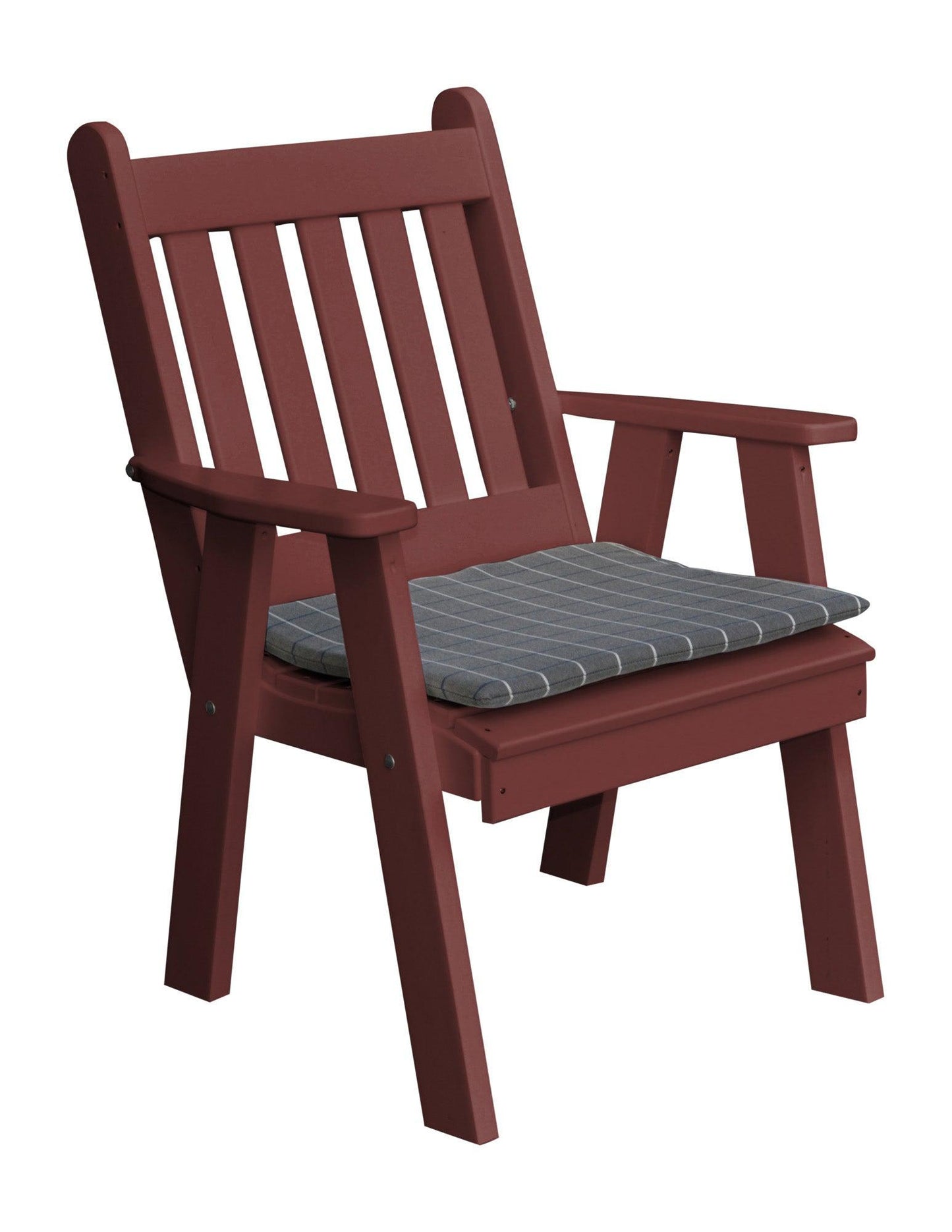 Bryton Park Poly Furniture Recycled Plastic Traditional English Deck Chair - LEAD TIME TO SHIP 10 BUSINESS DAYS