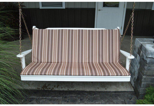 A & L Furniture Co. 6' Full Bench Cushion - Ships FREE in 5-7 Business days - Rocking Furniture