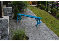 A & L Furniture Co. Yellow Pine 70" Traditional Bench Only  - Ships FREE in 5-7 Business days - Rocking Furniture