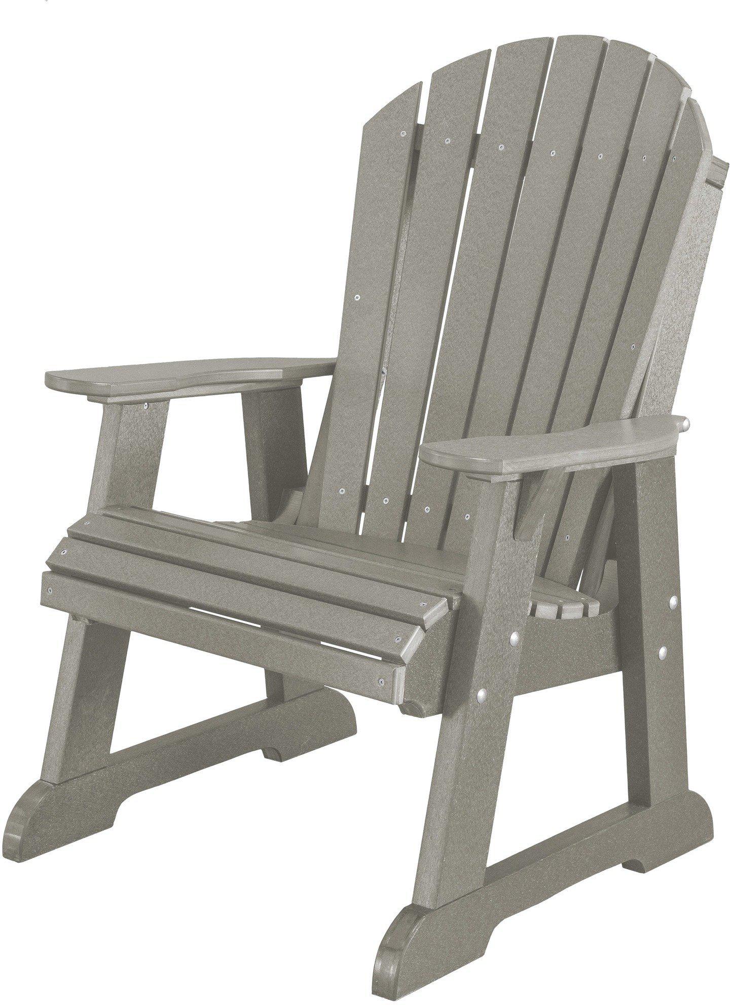 Wildridge Recycled Plastic Heritage Outdoor High Fan Back Chair - LEAD TIME TO SHIP 6 WEEKS OR LESS