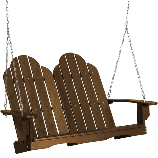 Wildridge Outdoor Recycled Plastic Classic Adirondack 4ft Porch Swing - LEAD TIME TO SHIP 6 WEEKS OR LESS