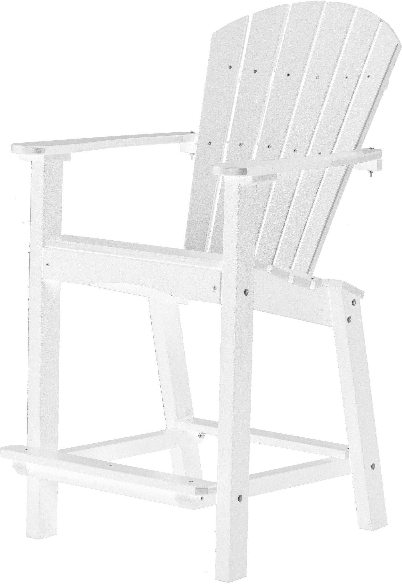Wildridge Recycled Plastic Outdoor Classic 30” High Dining Chair - LEAD TIME TO SHIP 6 WEEKS OR LESS