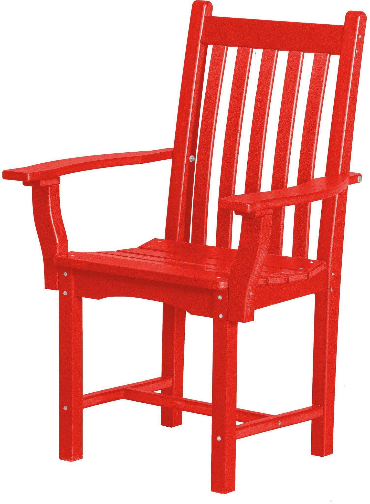 Wildridge Outdoor Recycled Plastic Classic Dining Chair with Arms - LEAD TIME TO SHIP 6 WEEKS OR LESS