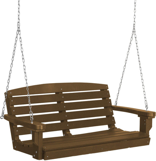 Wildridge Recycled Plastic Classic 4ft Porch Swing - LEAD TIME TO SHIP 6 WEEKS OR LESS