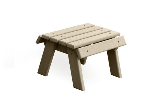 Leisure Lawns Amish Made Recycled Plastic Ottoman Model #802 - LEAD TIME TO SHIP 4 WEEKS