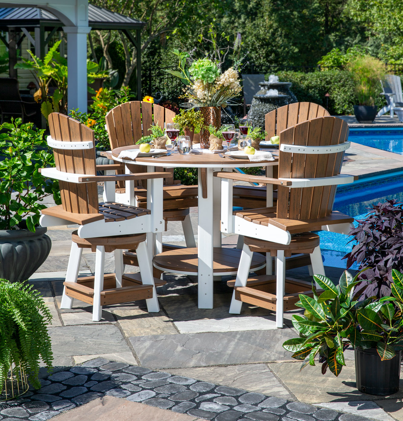テーブル・チェア・ハンモック AUSSIE LEISURE TABLE SET Amazon.co.jp: FORRTY 屋外テーブルチェアセット ガーデン