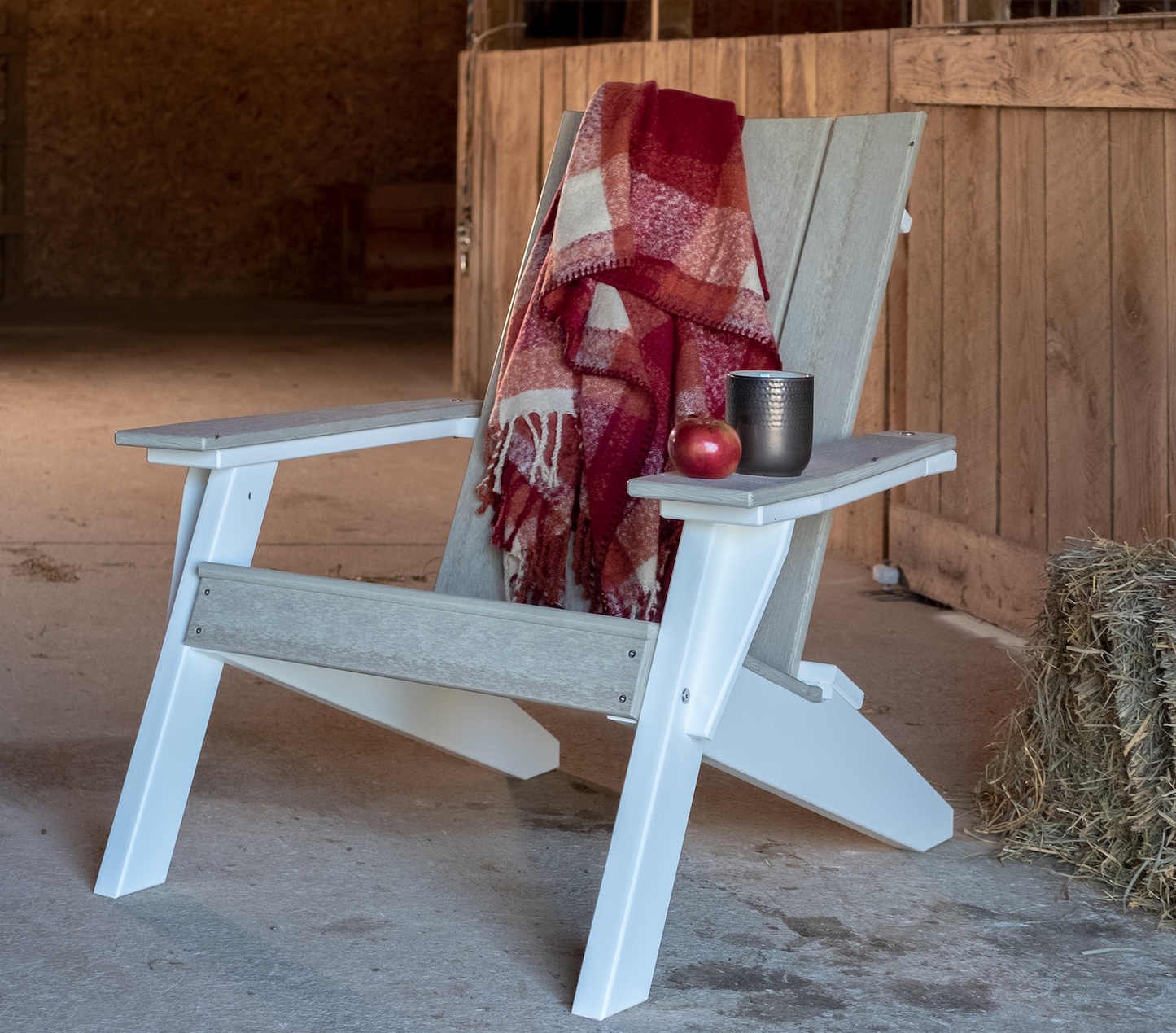 LuxCraft Recycled Plastic Urban Adirondack Chair  - LEAD TIME TO SHIP 7 BUSINESS DAYS OR LESS