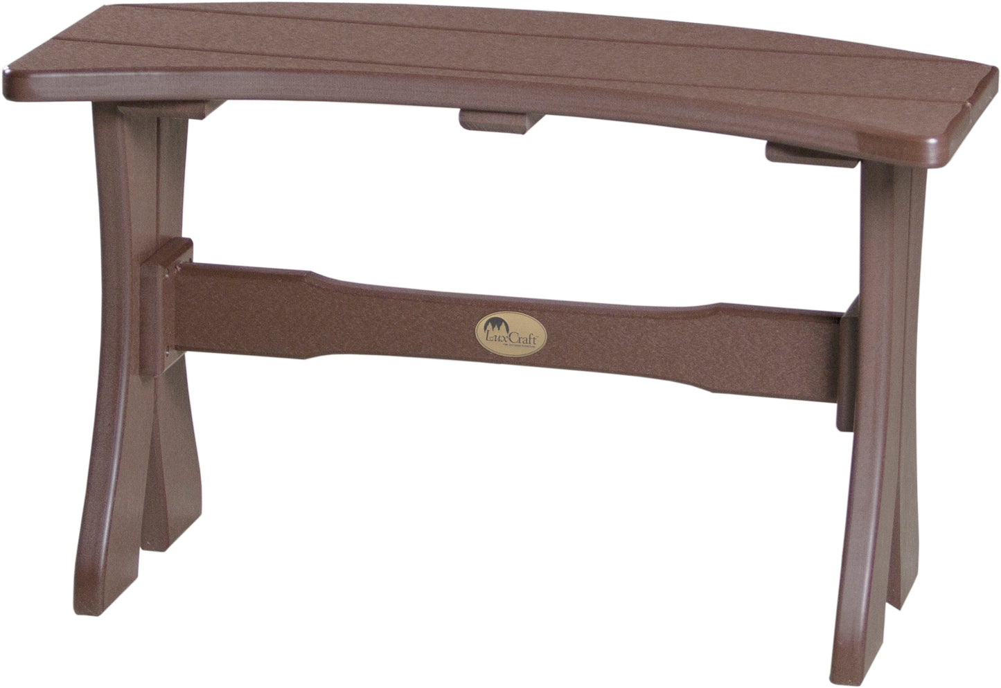 LuxCraft Recycled Plastic 28" Dining Bench (DINING HEIGHT) - LEAD TIME TO SHIP 3 TO 4 WEEKS