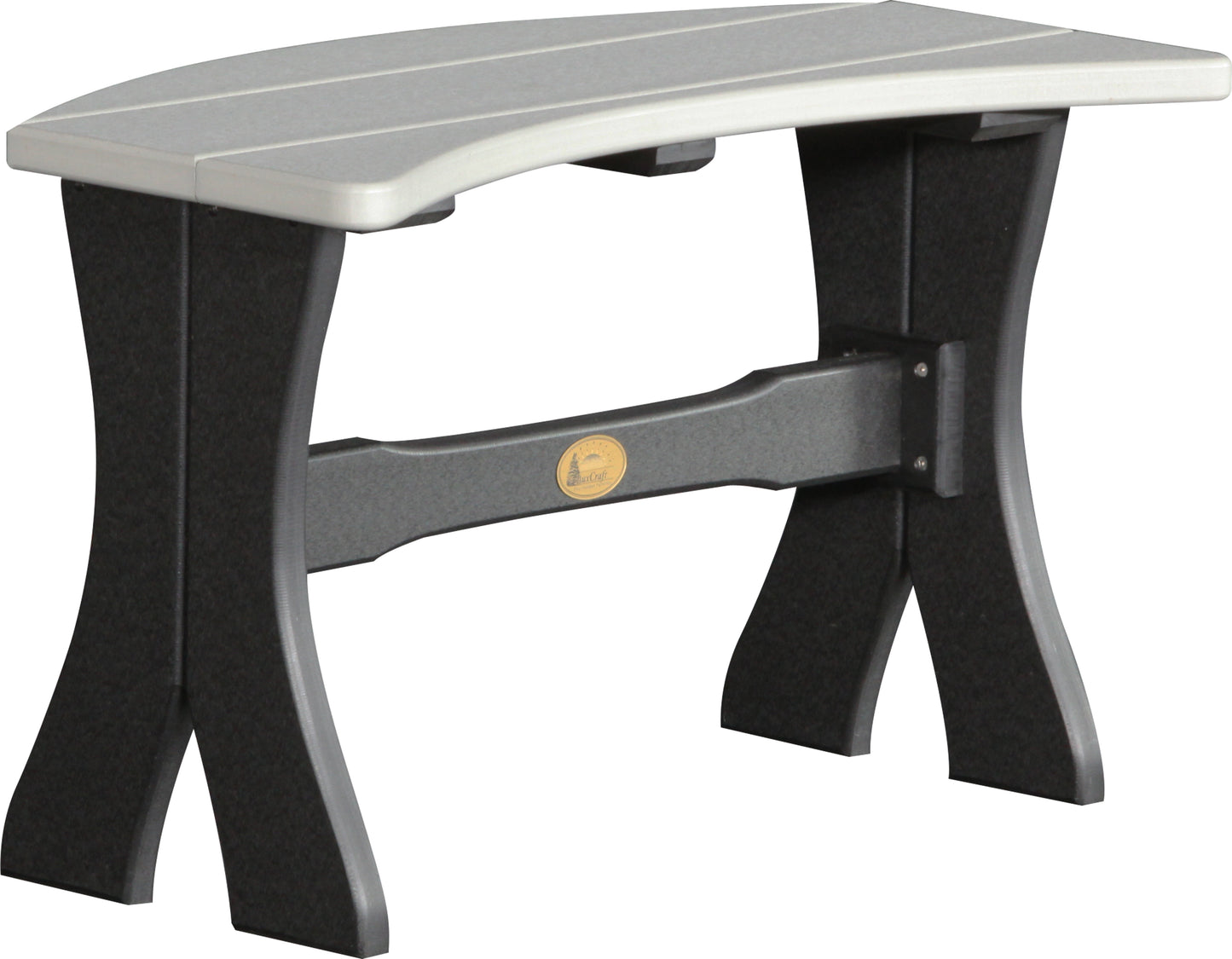 LuxCraft Recycled Plastic 28" Dining Bench (DINING HEIGHT) - LEAD TIME TO SHIP 3 TO 4 WEEKS