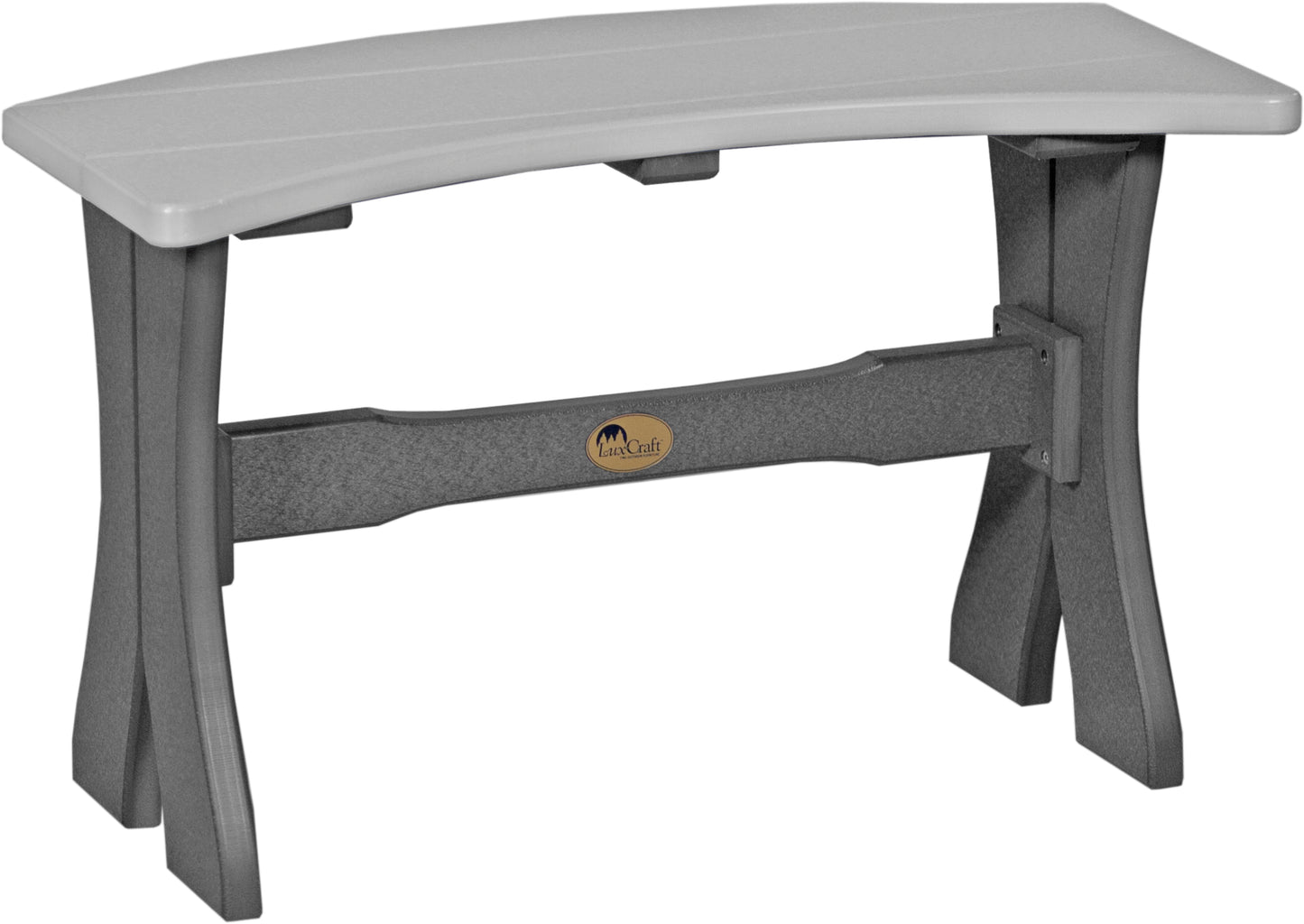 LuxCraft Recycled Plastic 28" Dining Bench (DINING HEIGHT) - LEAD TIME TO SHIP 3 TO 4 WEEKS