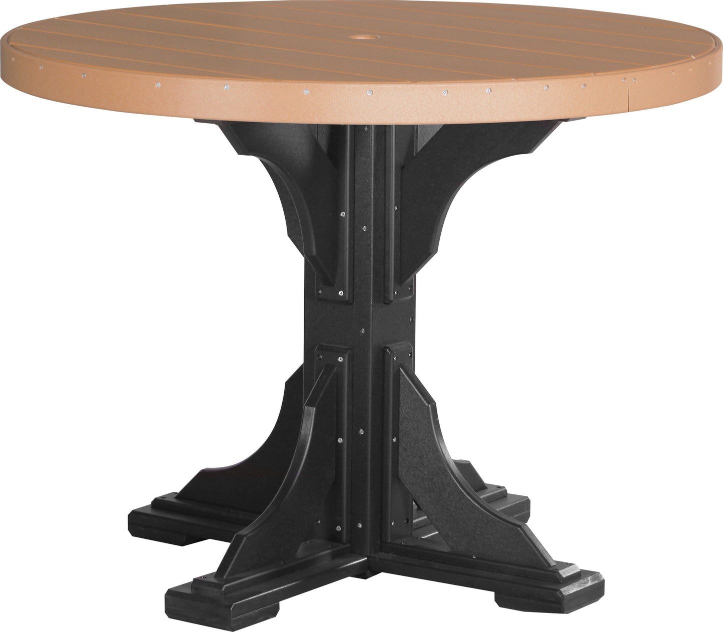 LuxCraft Recycled Plastic 4' Round Table (COUNTER HEIGHT) - LEAD TIME TO SHIP 3 TO 4 WEEKS