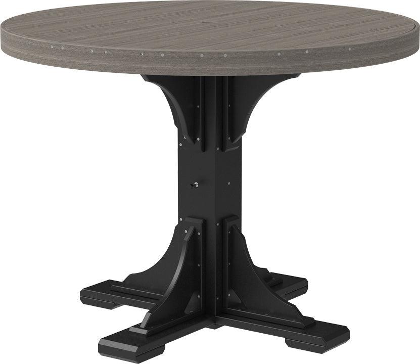 LuxCraft Recycled Plastic 4' Round Table (COUNTER HEIGHT) - LEAD TIME TO SHIP 3 TO 4 WEEKS