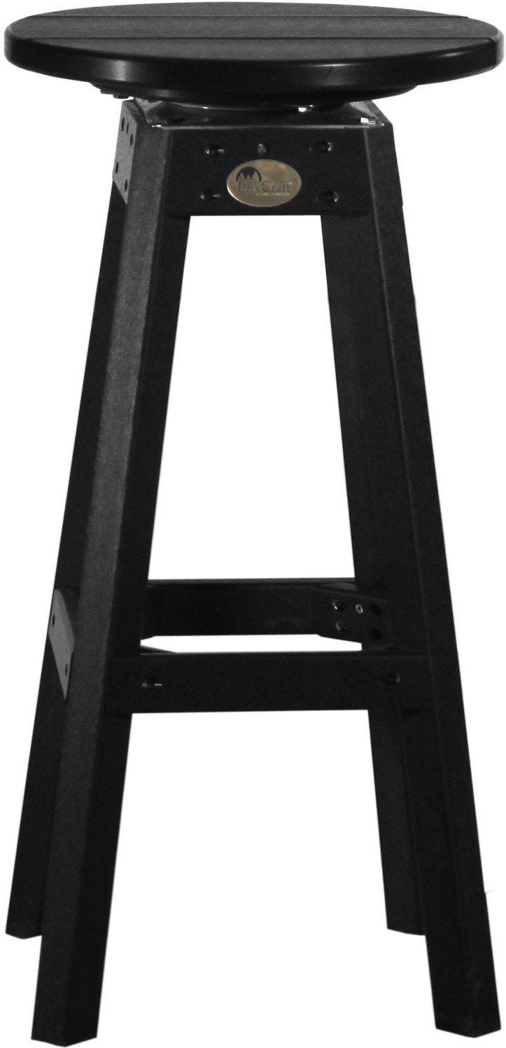 LuxCraft Recycled Plastic Bar Stool - LEAD TIME TO SHIP 3 TO 4 WEEKS