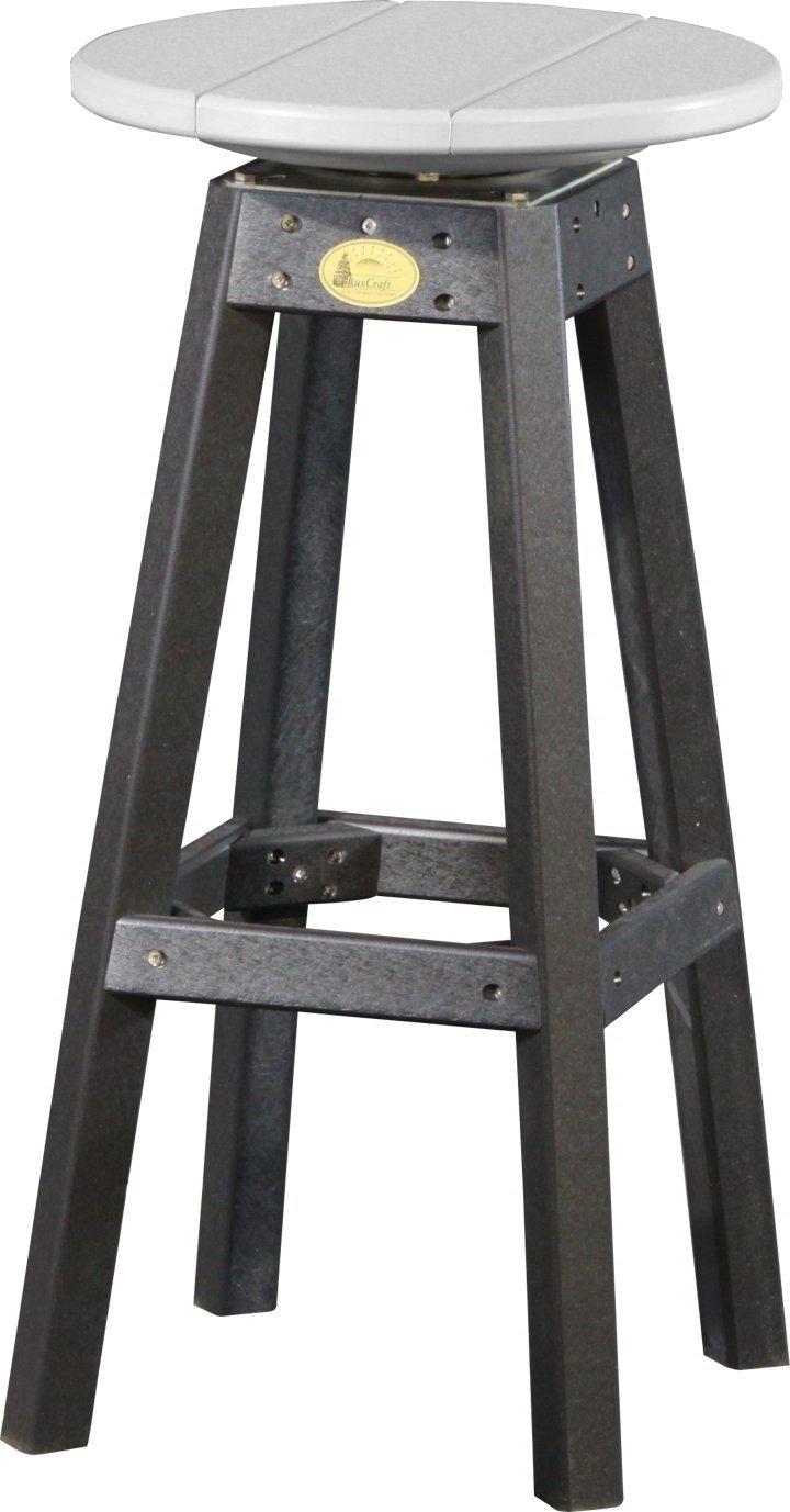 LuxCraft Recycled Plastic Bar Stool - LEAD TIME TO SHIP 3 TO 4 WEEKS