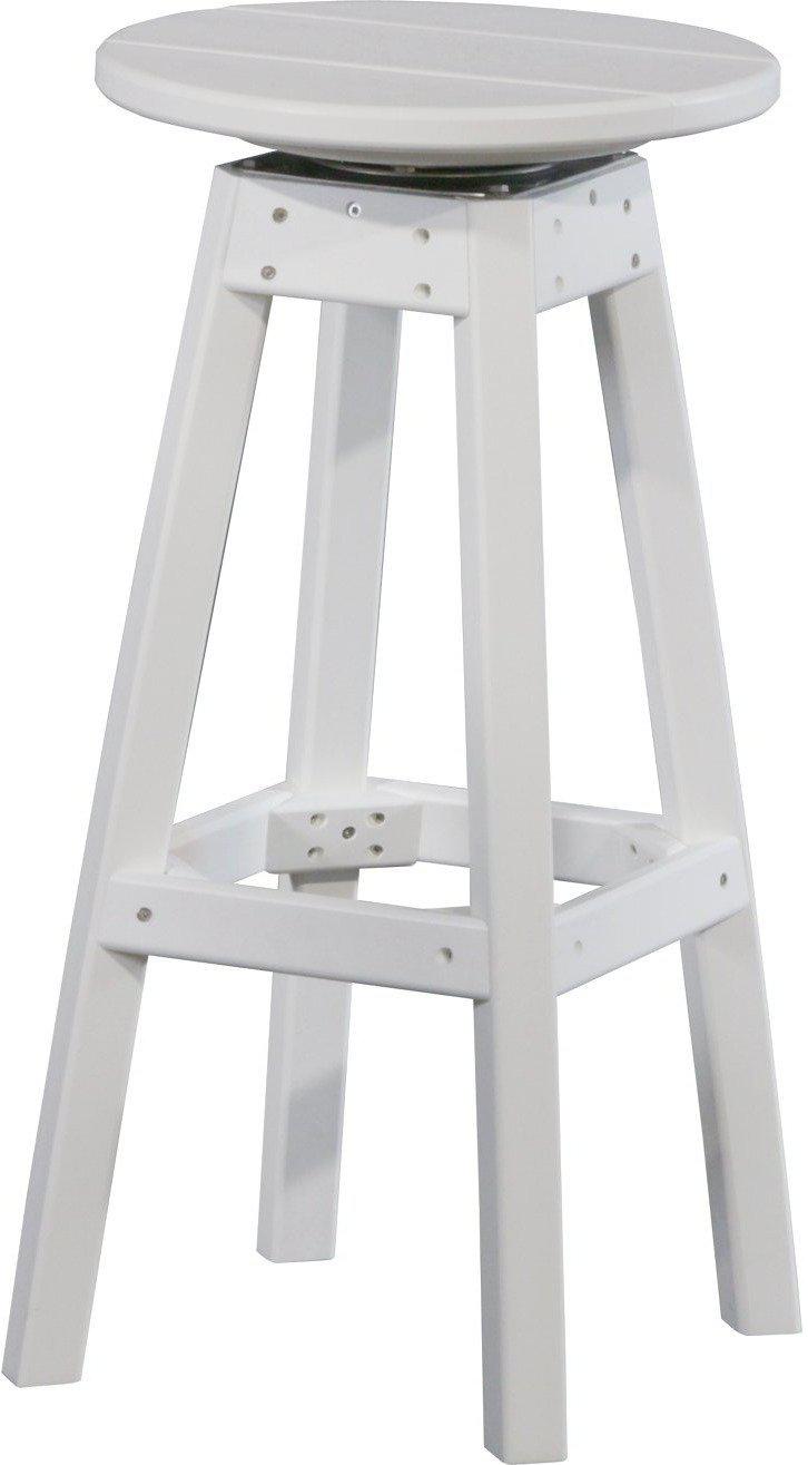 LuxCraft Recycled Plastic Bar Stool - LEAD TIME TO SHIP 3 TO 4 WEEKS