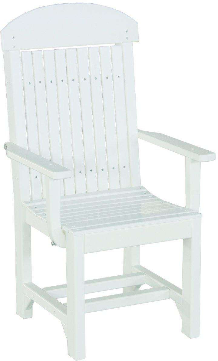 LuxCraft Recycled Plastic Classic Arm Chair (DINING HEIGHT)  - LEAD TIME TO SHIP 3 TO 4 WEEKS