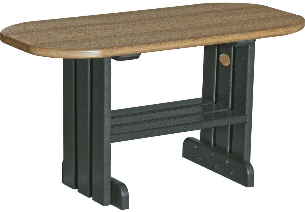 LuxCraft Recycled Plastic Coffee Table  - LEAD TIME TO SHIP 7 BUSINESS DAYS OR LESS