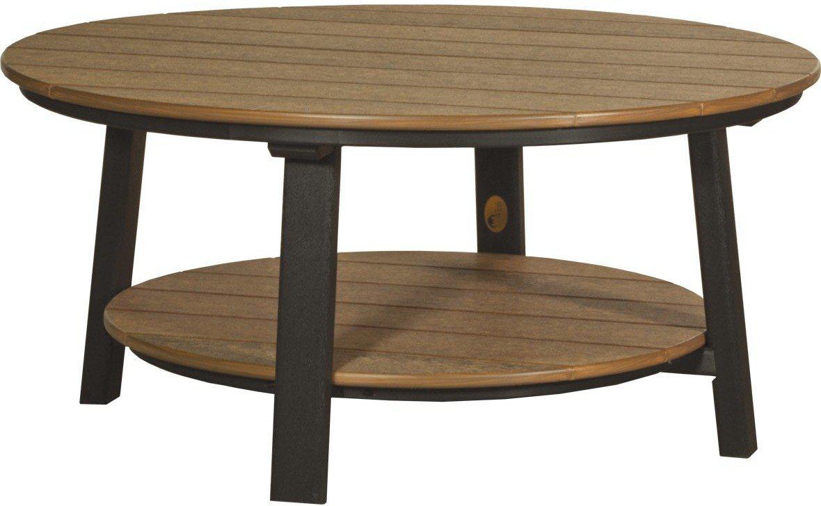 LuxCraft Recycled Plastic Deluxe Conversation Table  - LEAD TIME TO SHIP 7 BUSINESS DAYS OR LESS