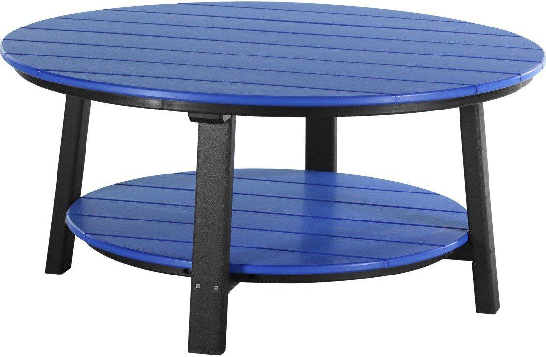 LuxCraft Recycled Plastic Deluxe Conversation Table  - LEAD TIME TO SHIP 7 BUSINESS DAYS OR LESS
