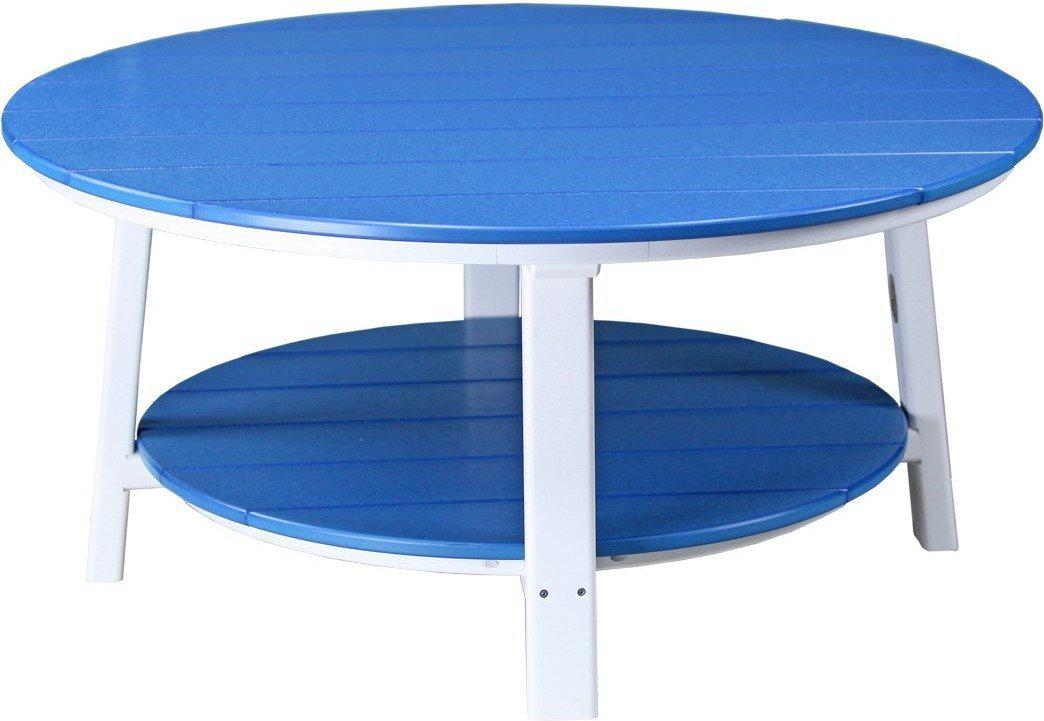 LuxCraft Recycled Plastic Deluxe Conversation Table  - LEAD TIME TO SHIP 7 BUSINESS DAYS OR LESS