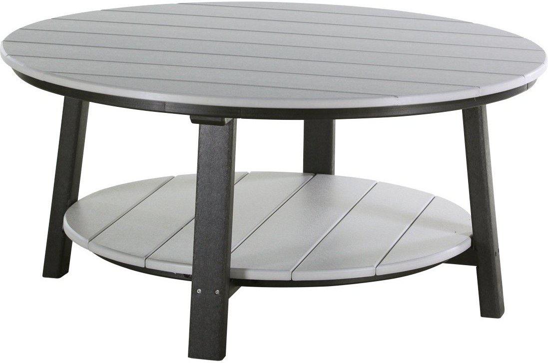 LuxCraft Recycled Plastic Deluxe Conversation Table  - LEAD TIME TO SHIP 7 BUSINESS DAYS OR LESS