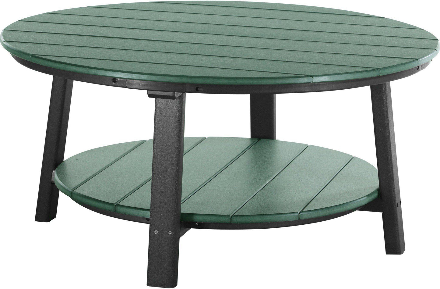LuxCraft Recycled Plastic Deluxe Conversation Table  - LEAD TIME TO SHIP 7 BUSINESS DAYS OR LESS