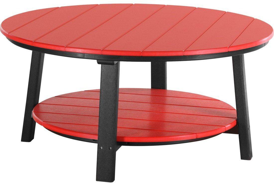 LuxCraft Recycled Plastic Deluxe Conversation Table  - LEAD TIME TO SHIP 7 BUSINESS DAYS OR LESS