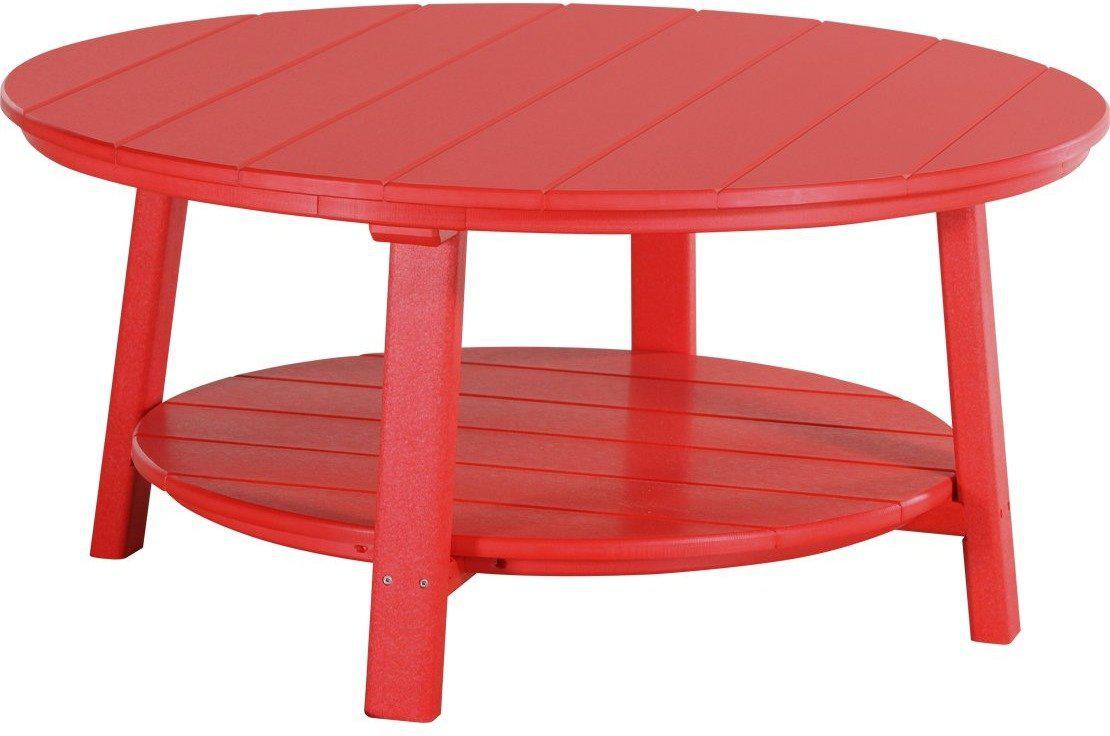 LuxCraft Recycled Plastic Deluxe Conversation Table  - LEAD TIME TO SHIP 7 BUSINESS DAYS OR LESS