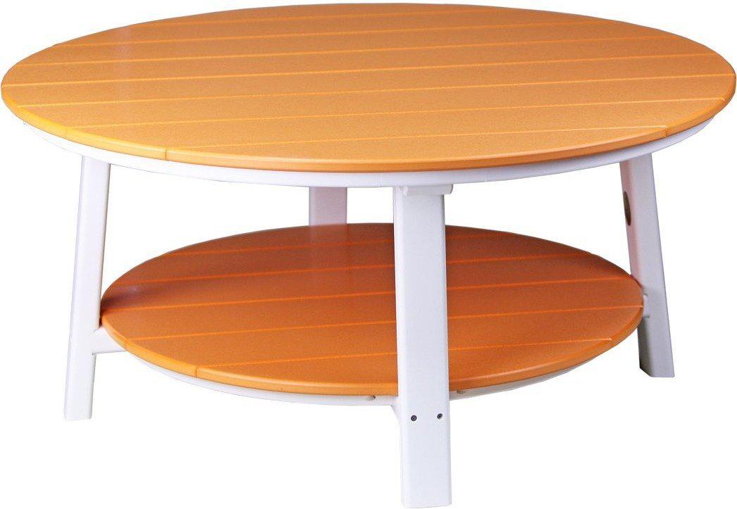 LuxCraft Recycled Plastic Deluxe Conversation Table  - LEAD TIME TO SHIP 7 BUSINESS DAYS OR LESS