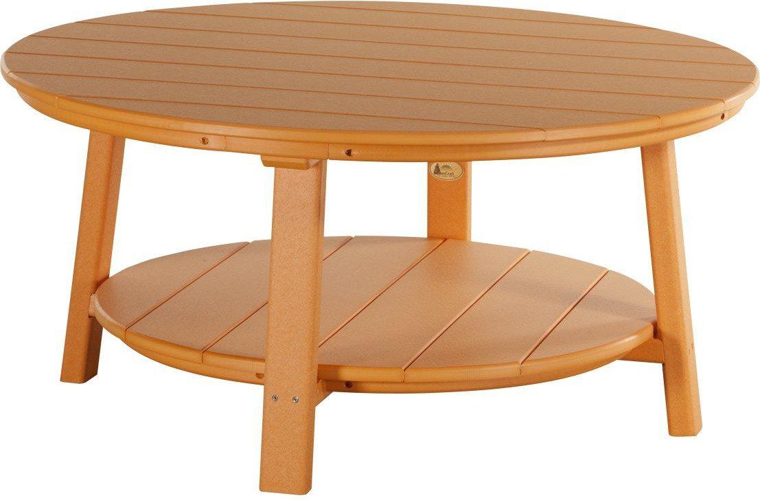 LuxCraft Recycled Plastic Deluxe Conversation Table  - LEAD TIME TO SHIP 7 BUSINESS DAYS OR LESS