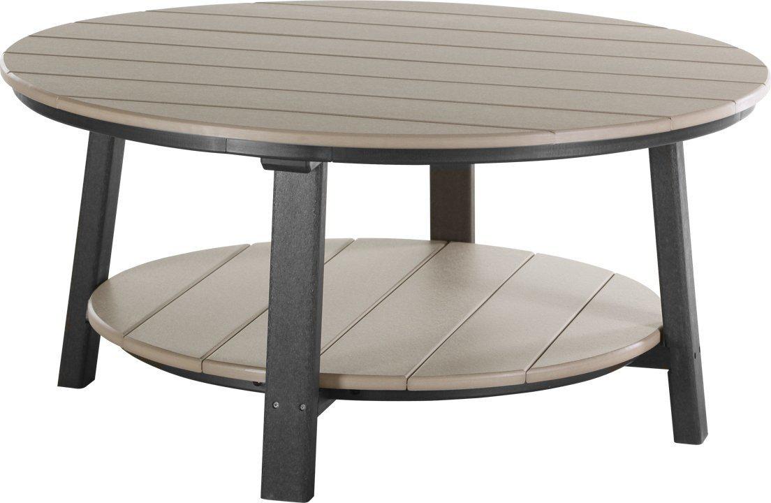 LuxCraft Recycled Plastic Deluxe Conversation Table  - LEAD TIME TO SHIP 7 BUSINESS DAYS OR LESS