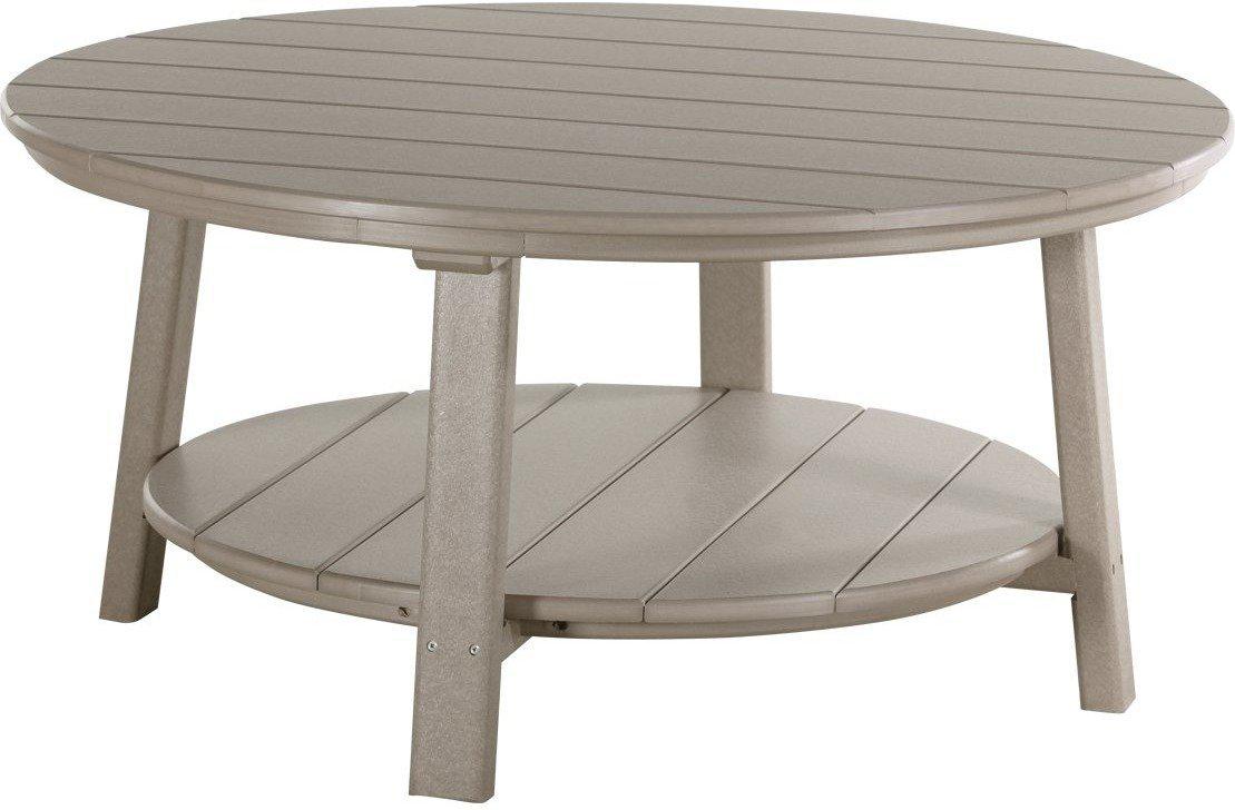 LuxCraft Recycled Plastic Deluxe Conversation Table  - LEAD TIME TO SHIP 7 BUSINESS DAYS OR LESS