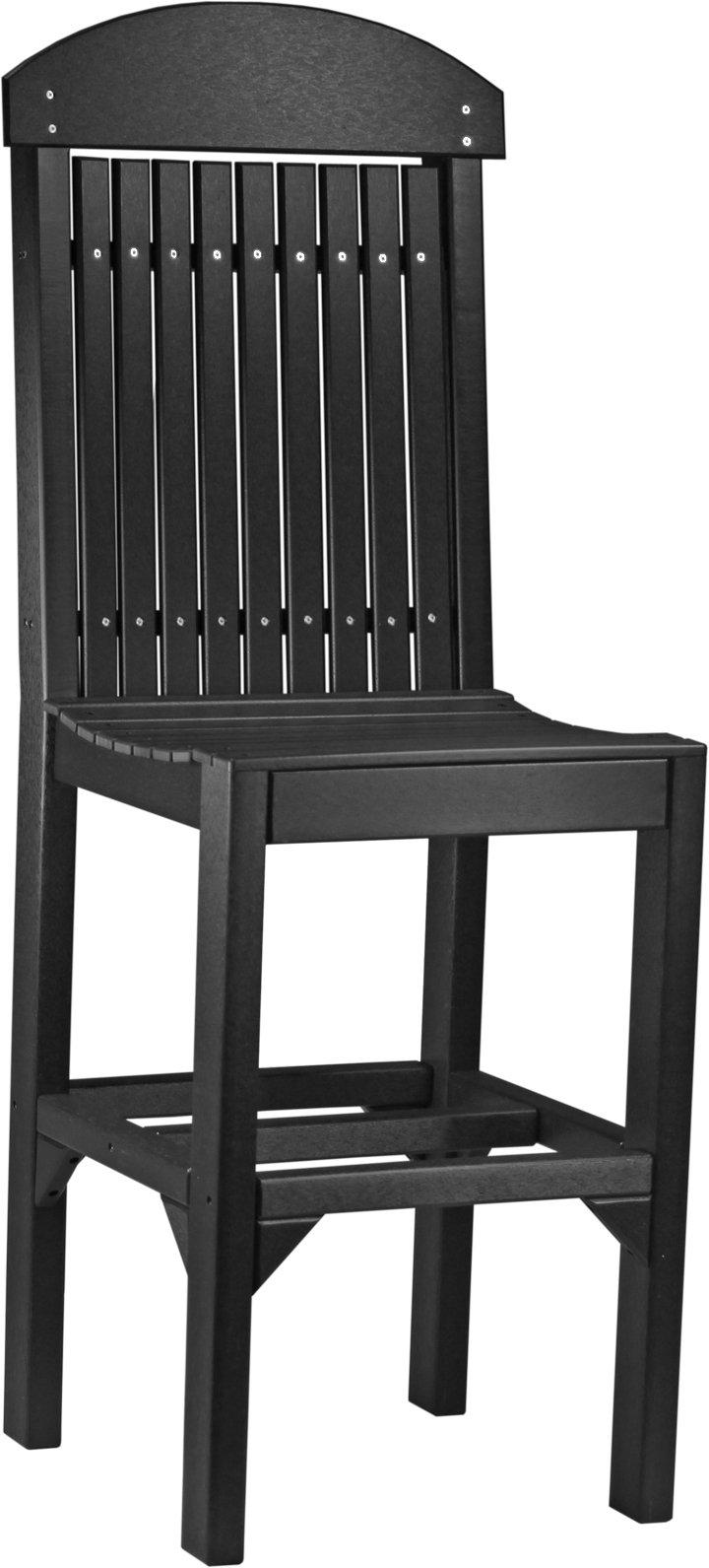 LuxCraft Recycled Plastic Classic Side Chair (BAR HEIGHT) - LEAD TIME TO SHIP 3 TO 4 WEEKS