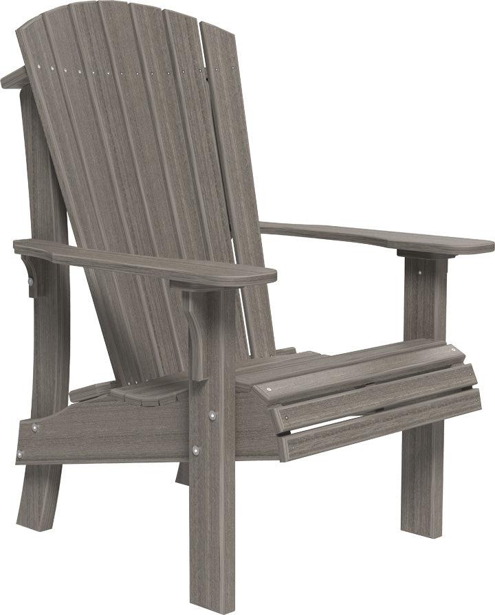 LuxCraft Recycled Plastic Senior Height Royal Adirondack Chair  - LEAD TIME TO SHIP 10 to 12 BUSINESS DAYS