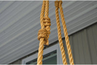 hanging swing rope adjustment knots