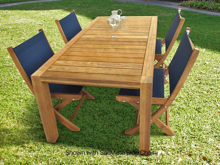 Royal Teak Collection Outdoor 63" Comfort Table - SHIPS WITHIN 1 TO 2 BUSINESS DAYS