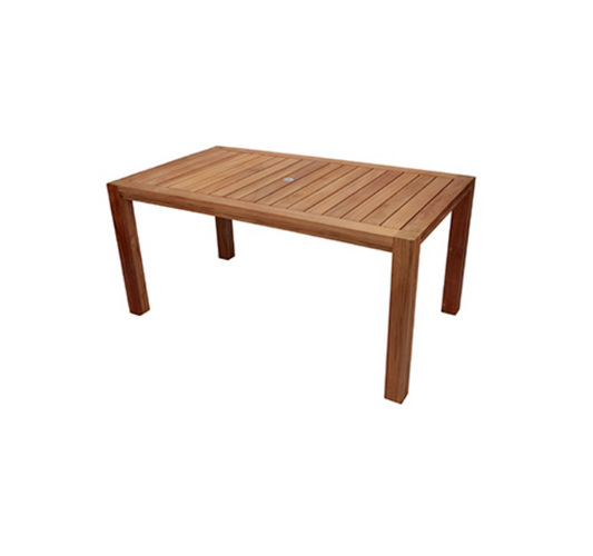 Royal Teak Collection Outdoor 63" Comfort Table - SHIPS WITHIN 1 TO 2 BUSINESS DAYS
