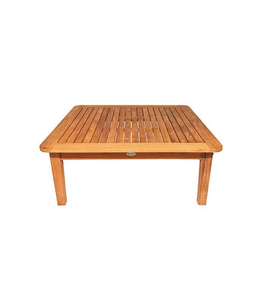 Royal Teak Collection Outdoor Miami Square 42"Deep Seating Sofa Table - SHIPS WITHIN 1 TO 2 BUSINESS DAYS