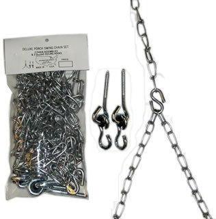 LA Swings Inc. Stainless Steel Chain Set - LEAD TIME TO SHIP (UNFINISHED 7 BUSINESS DAYS) - (FINISHED 15 BUSINESS DAYS)