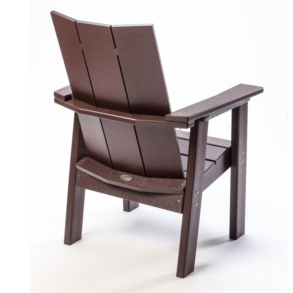 Perfect Choice Furniture Recycled Plastic Stanton Upright Adirondack Chair with Elevated Seat Height - LEAD TIME TO SHIP 4 WEEKS OR LESS