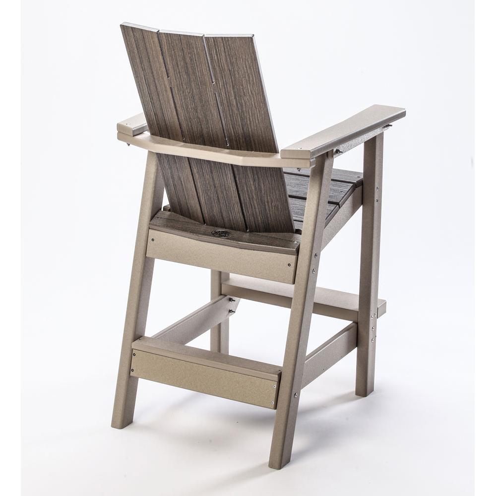 Perfect Choice Furniture Recycled Plastic Stanton Bar Height Arm Chair - LEAD TIME TO SHIP 4 WEEKS OR LESS