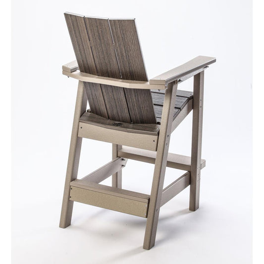 Perfect Choice Furniture Recycled Plastic Stanton Bar Height Arm Chair - LEAD TIME TO SHIP 4 WEEKS OR LESS