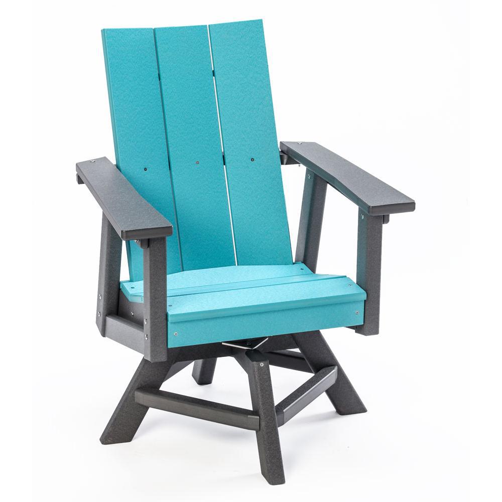 Perfect Choice Furniture Recycled Plastic Stanton Swivel Dining Height Arm Chair - LEAD TIME TO SHIP 4 WEEKS OR LESS