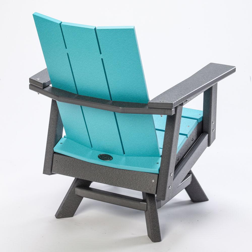 Perfect Choice Furniture Recycled Plastic Stanton Swivel Dining Height Arm Chair - LEAD TIME TO SHIP 4 WEEKS OR LESS