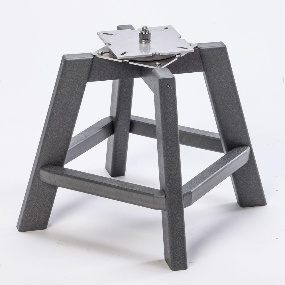 Perfect Choice Furniture Recycled Plastic Stanton Swivel Dining Height Arm Chair - LEAD TIME TO SHIP 4 WEEKS OR LESS