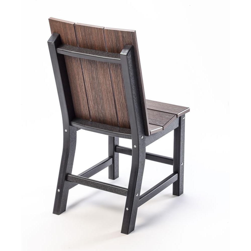 Perfect Choice Furniture Recycled Plastic Stanton Dining Height Armless Chair - LEAD TIME TO SHIP 4 WEEKS OR LESS